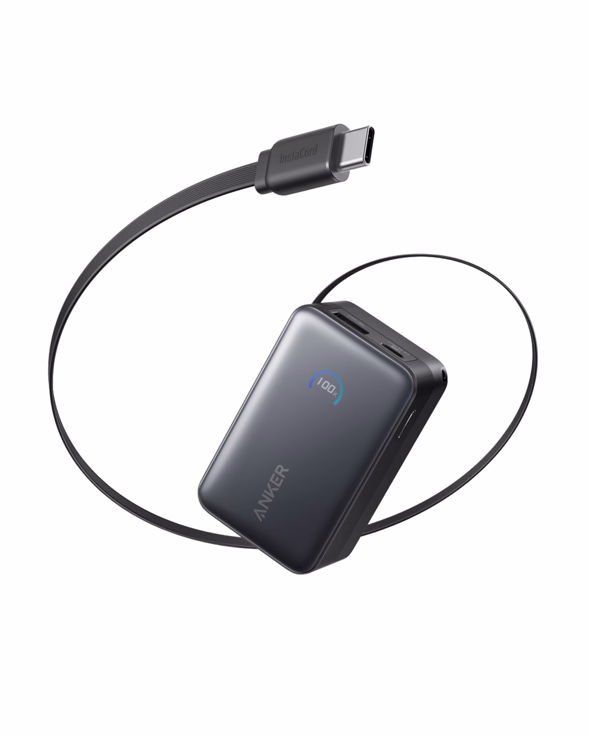 Anker Nano Power Bank (10K, 45W, Built-In Retractable USB-C Cable) view 8