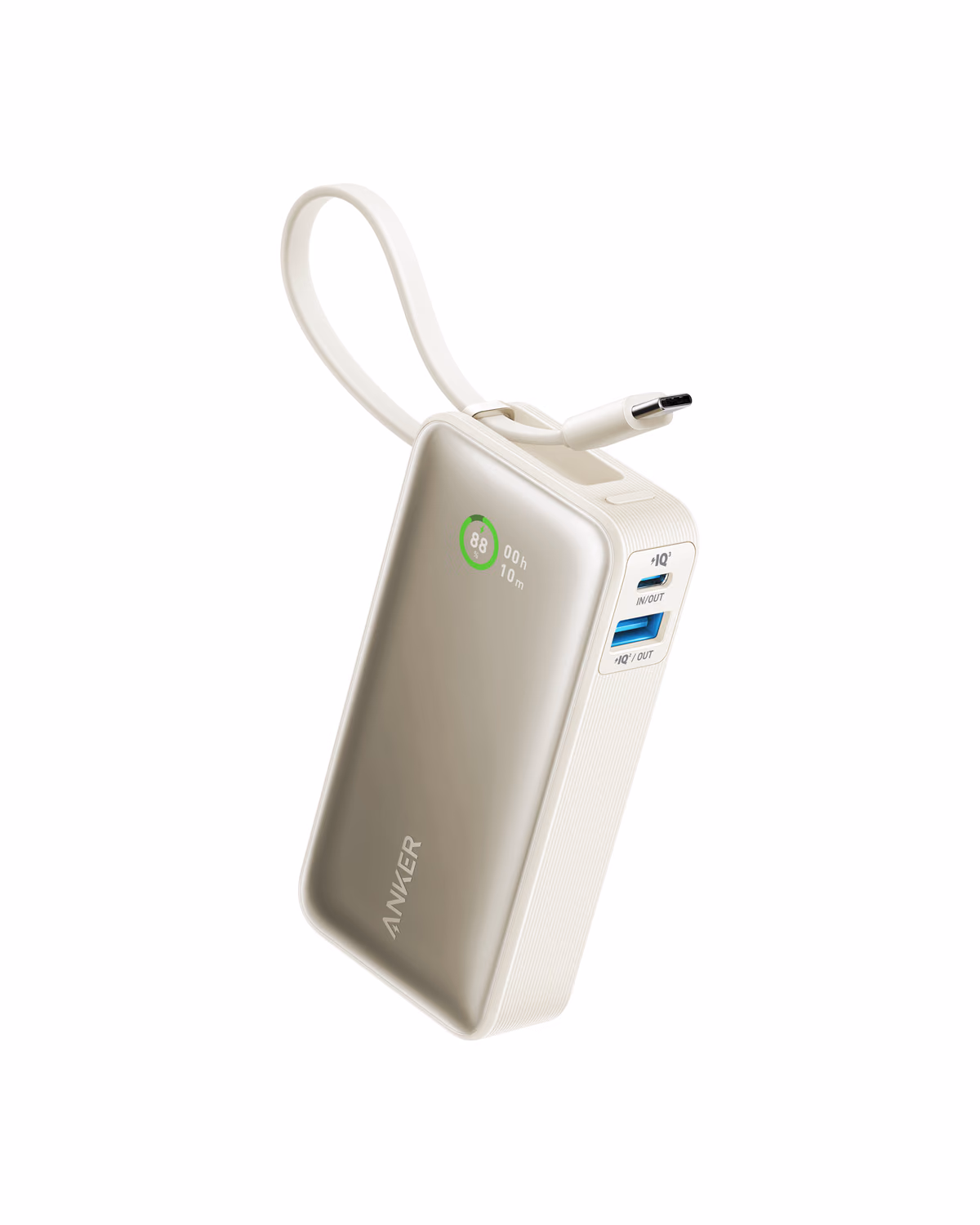 Anker Nano Power Bank (30W, Built-In USB-C Cable) view 7