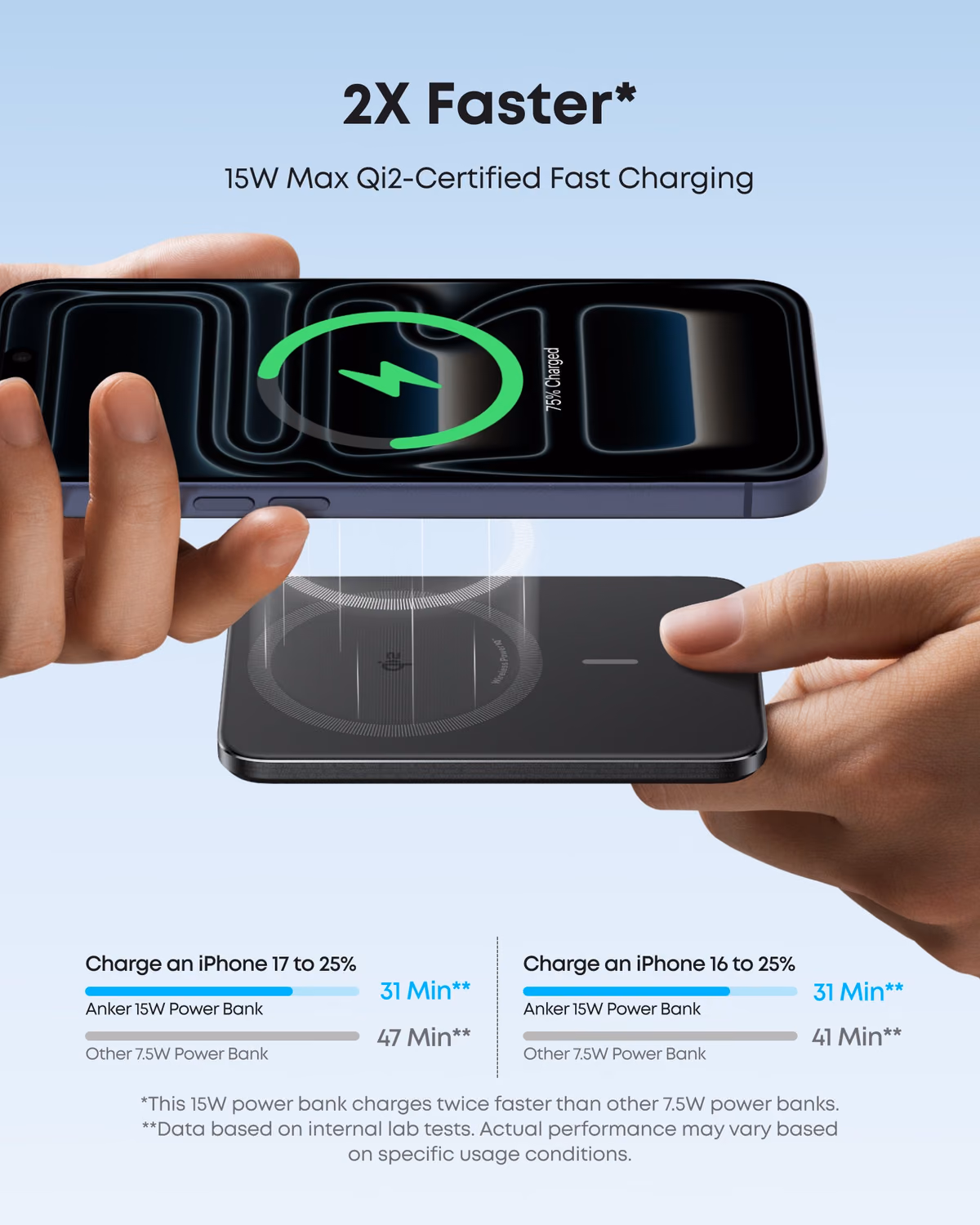 Anker Nano Power Bank (5K, MagGo, Slim) view 5