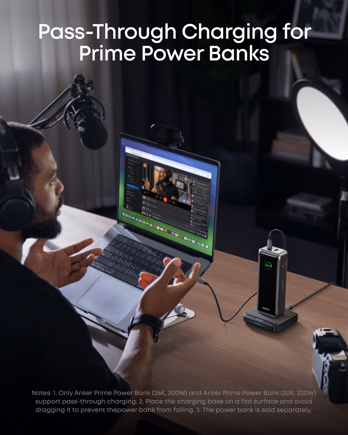 Anker Prime Charging Base (150W, 3 Ports) view 3