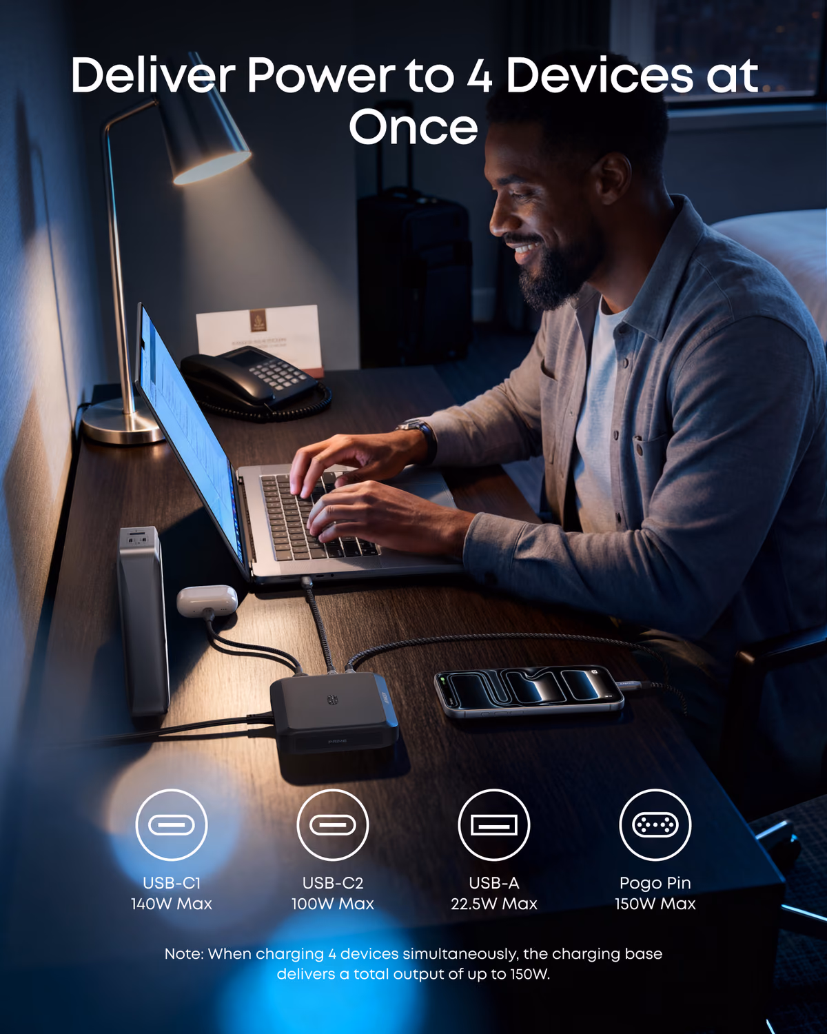 Anker Prime Charging Base (150W, 3 Ports) view 4