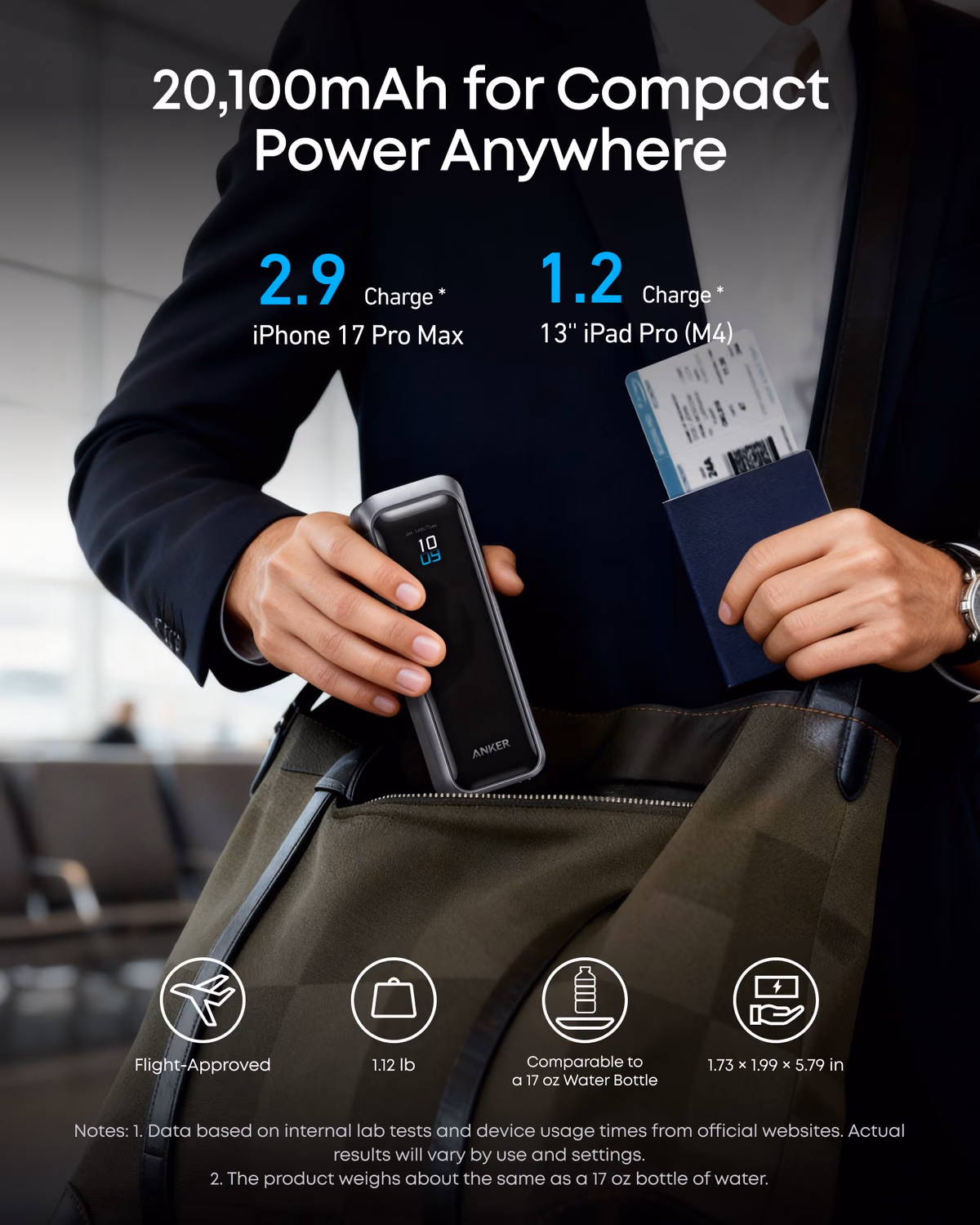 Anker Prime Power Bank (20K, 220W) view 3