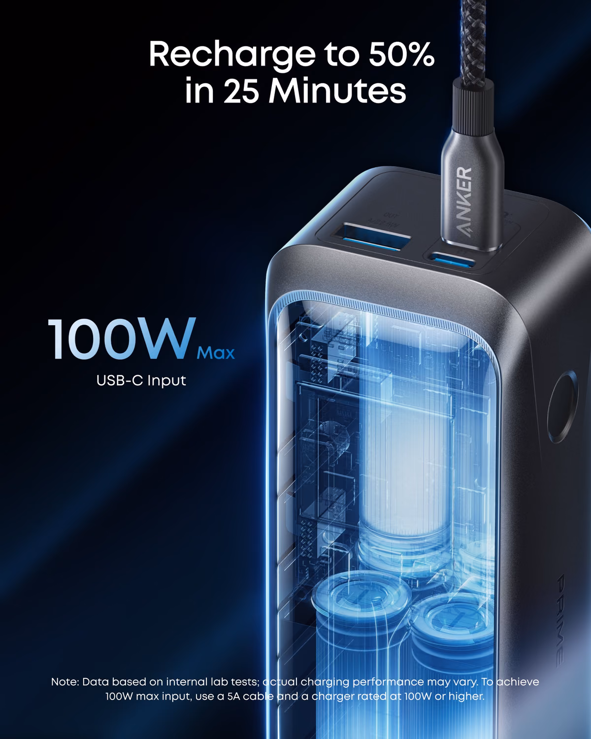 Anker Prime Power Bank (20K, 220W) view 5