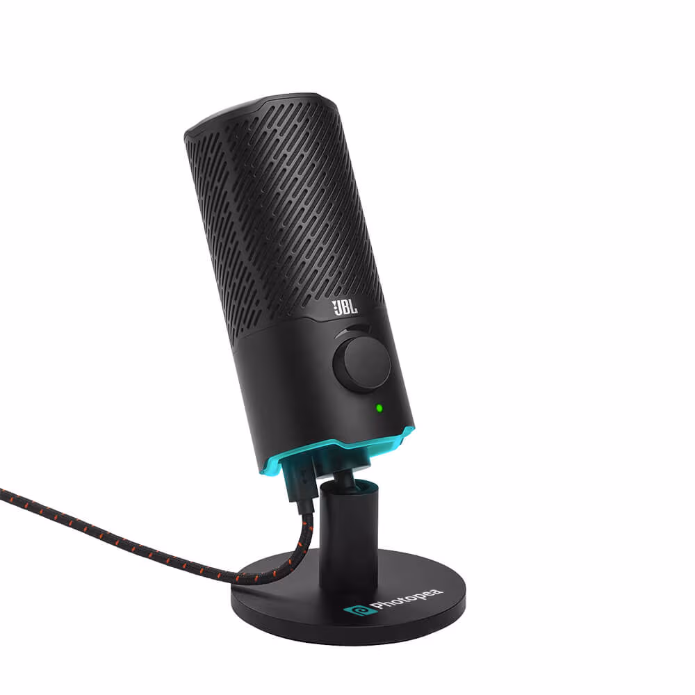 JBL Quantum Stream Dual Pattern Premium USB microphone view 2