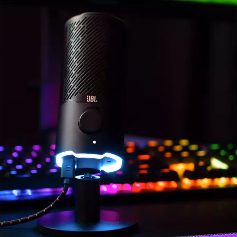 JBL Quantum Stream Dual Pattern Premium USB microphone view 6