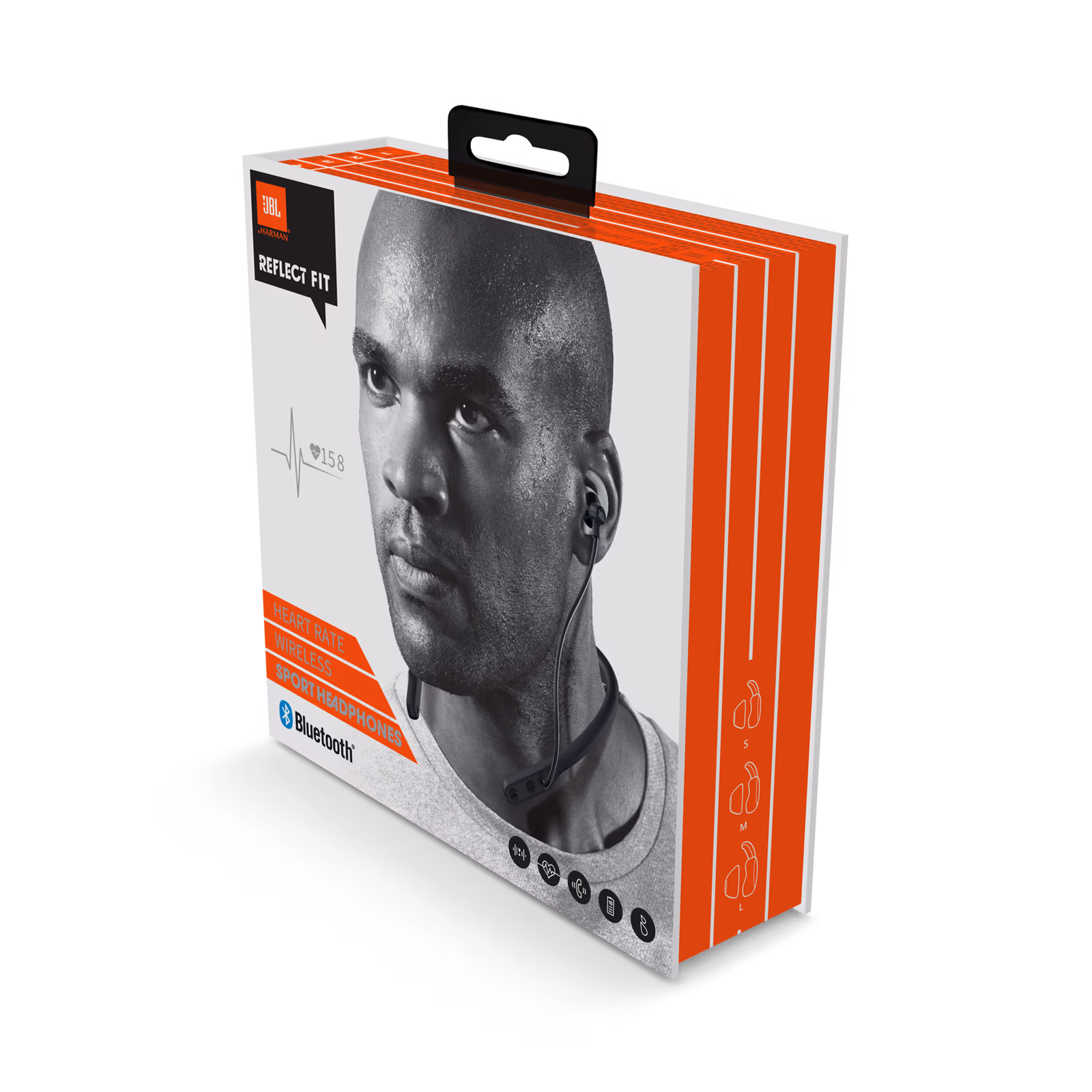 JBL Reflect Fit Heart-Rate Wireless Headphones view 3