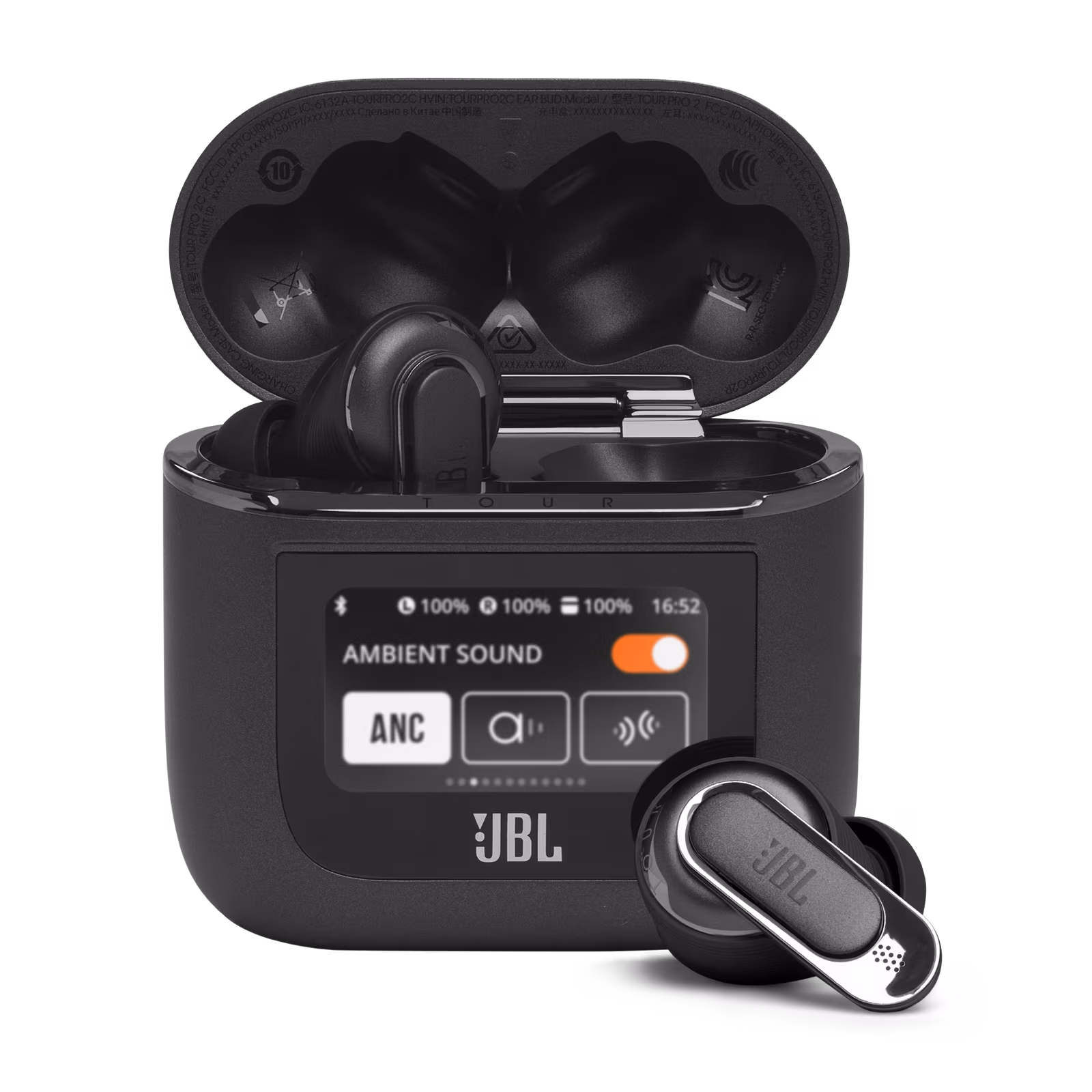 JBL Tour Pro 2 Noise Cancelling Earbuds