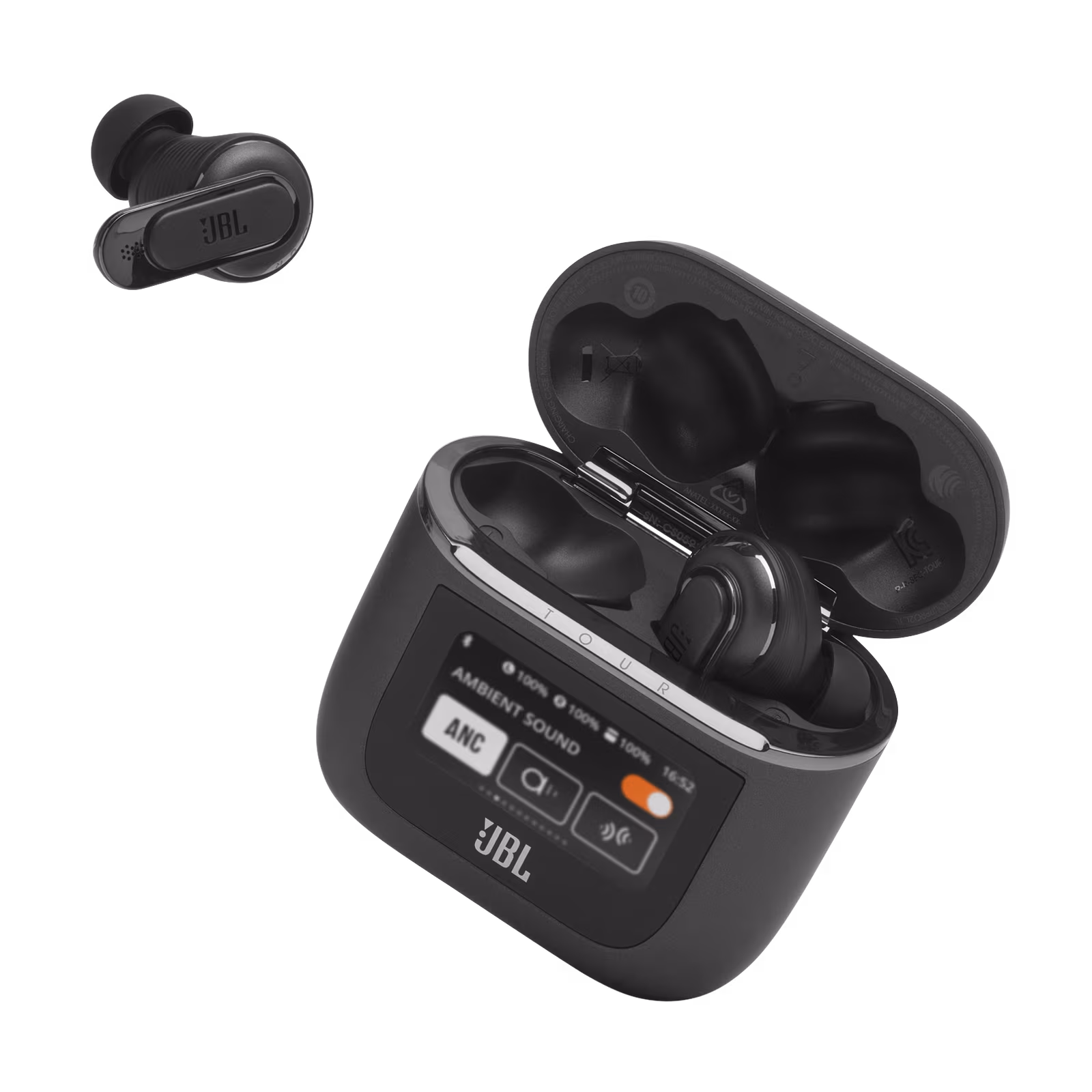 JBL Tour Pro 2 Noise Cancelling Earbuds view 2