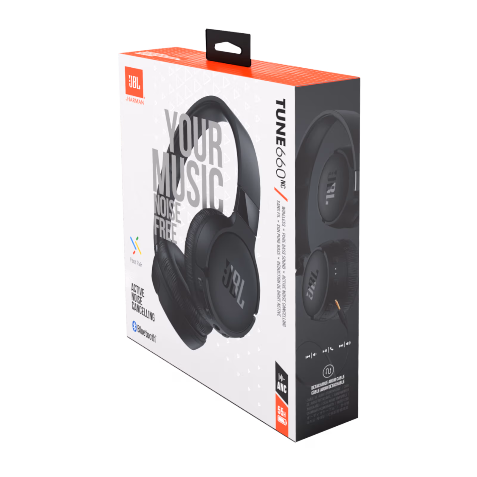 JBL Tune 660NC Wireless On-Ear Active Noise-Cancelling Headphones view 6