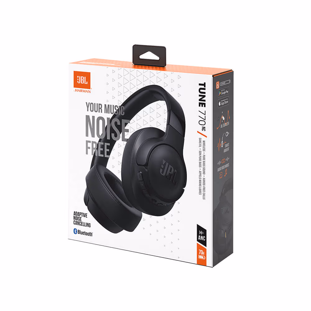 JBL Tune 770NC Noise Cancelling Wireless Over-Ear Headphones view 4