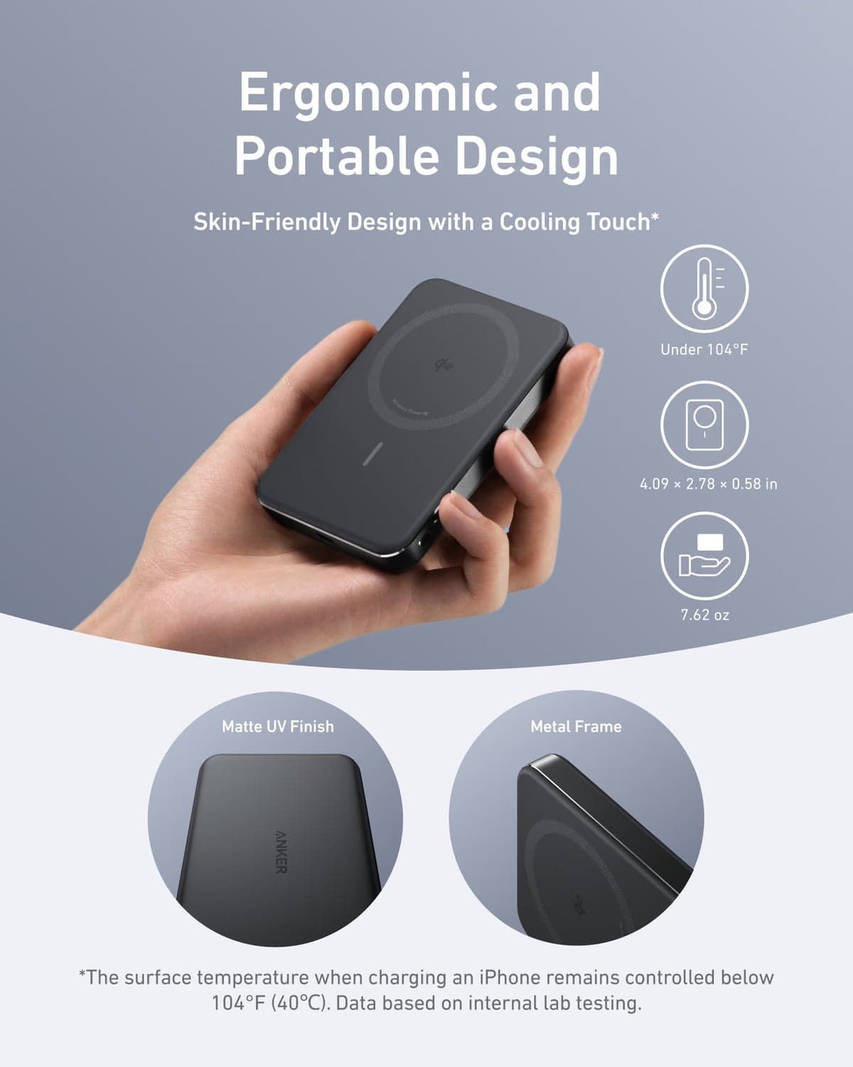 Anker MagGo Power Bank (10K, Slim) view 4