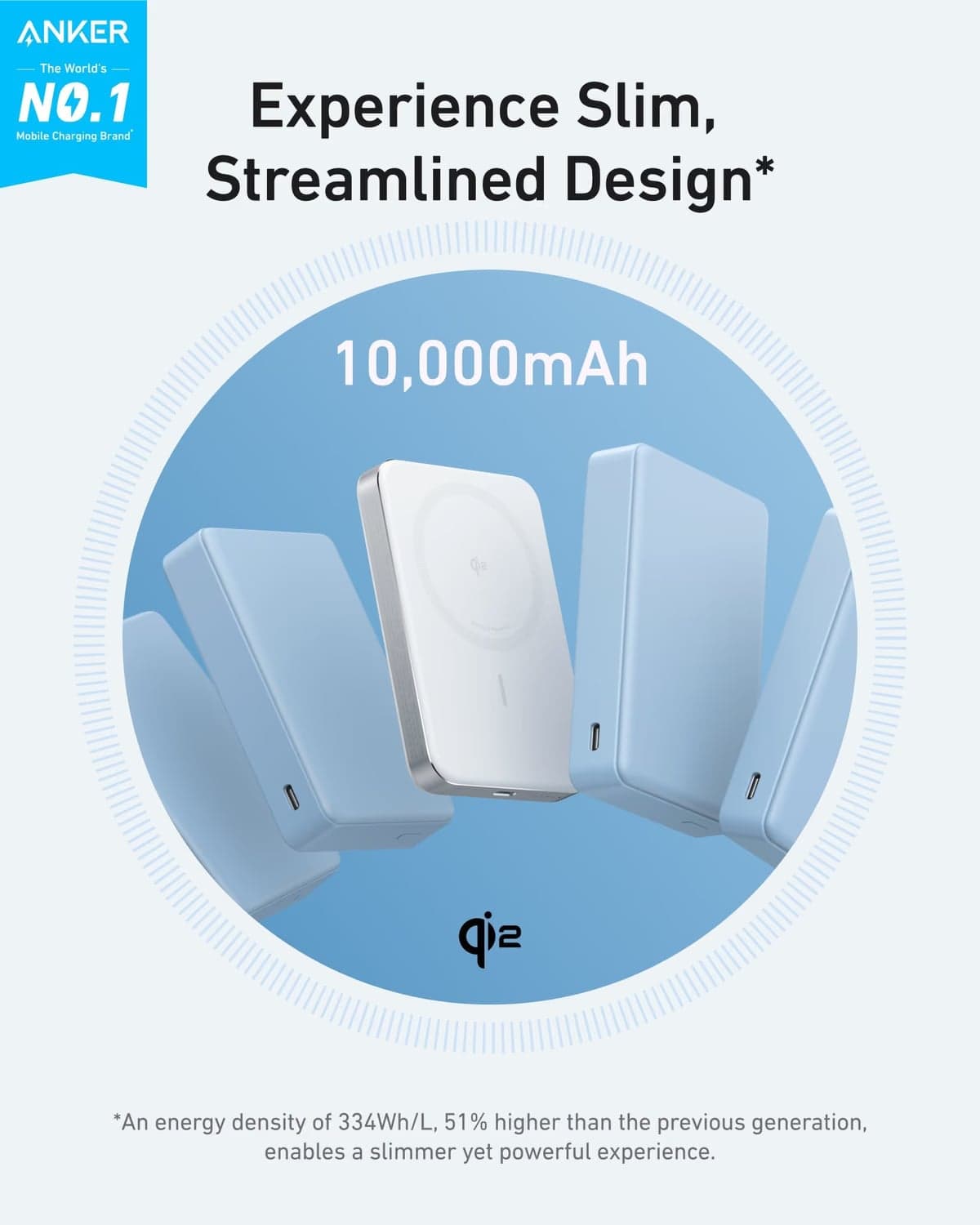 Anker MagGo Power Bank (10K, Slim) view 8