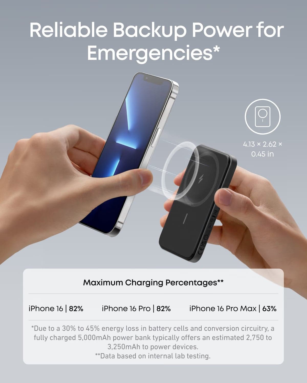 Anker 621 Magnetic Battery (MagGo) view 3