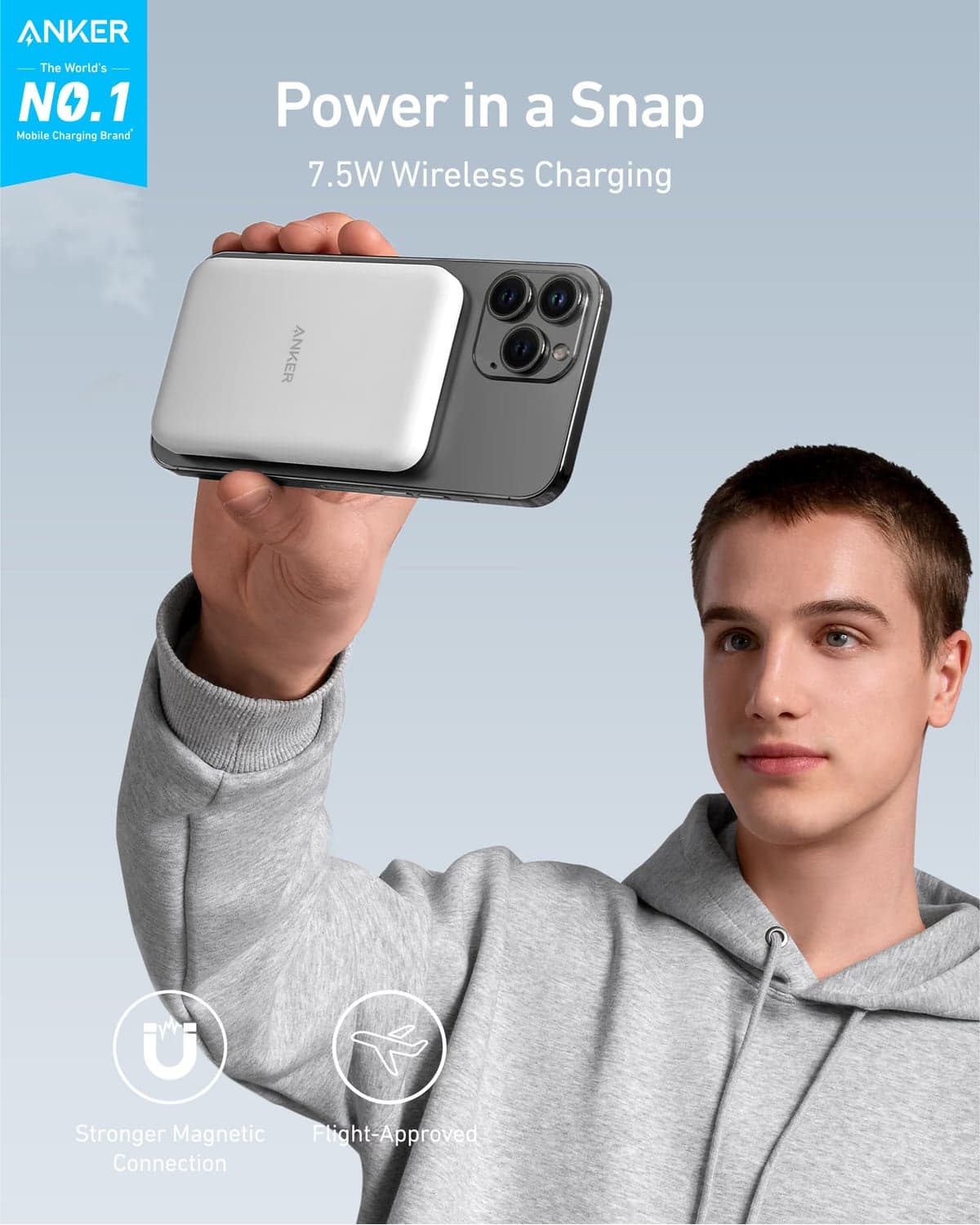 Anker 621 Magnetic Battery (MagGo) view 8