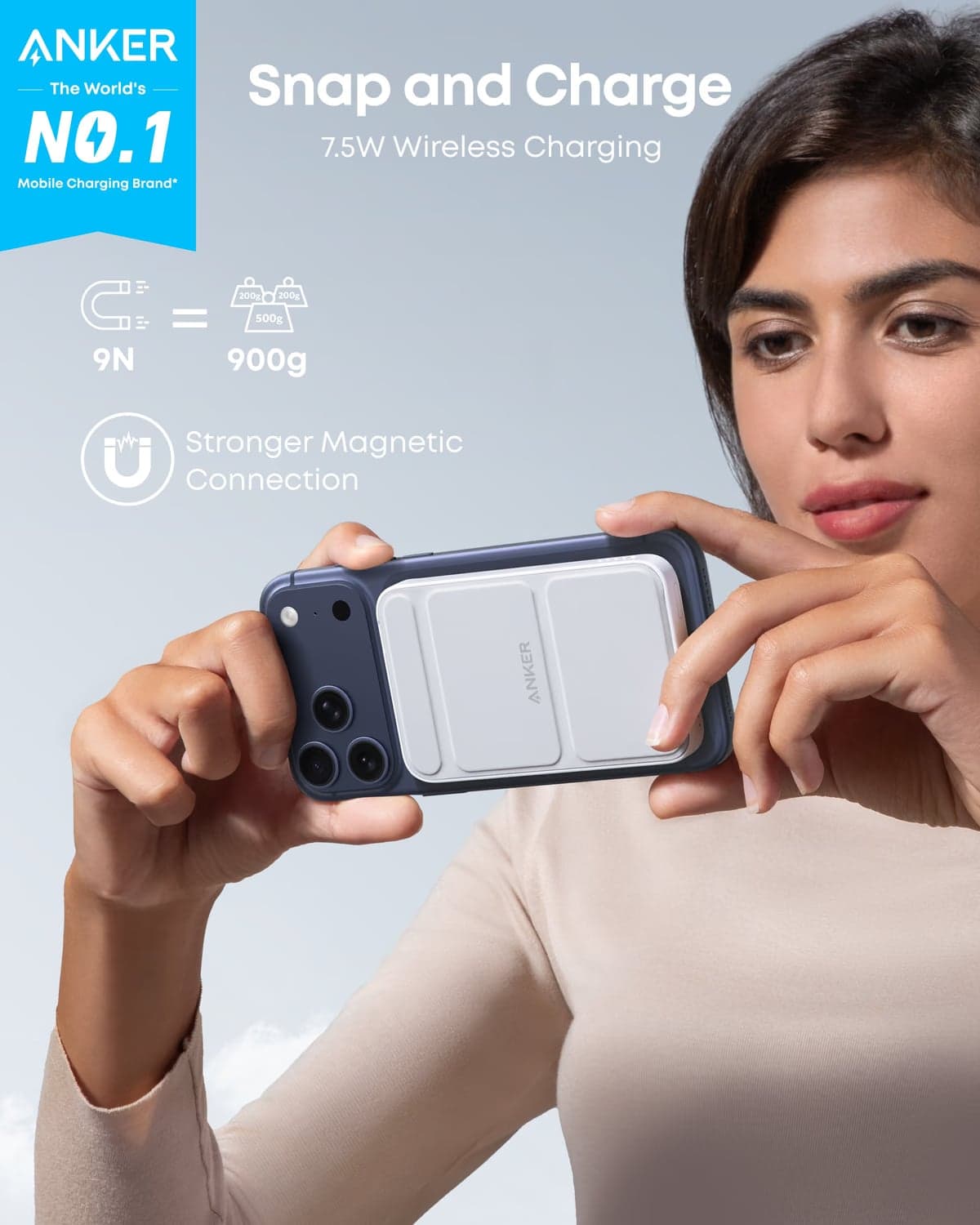 Anker 622 Magnetic Battery (MagGo) view 2