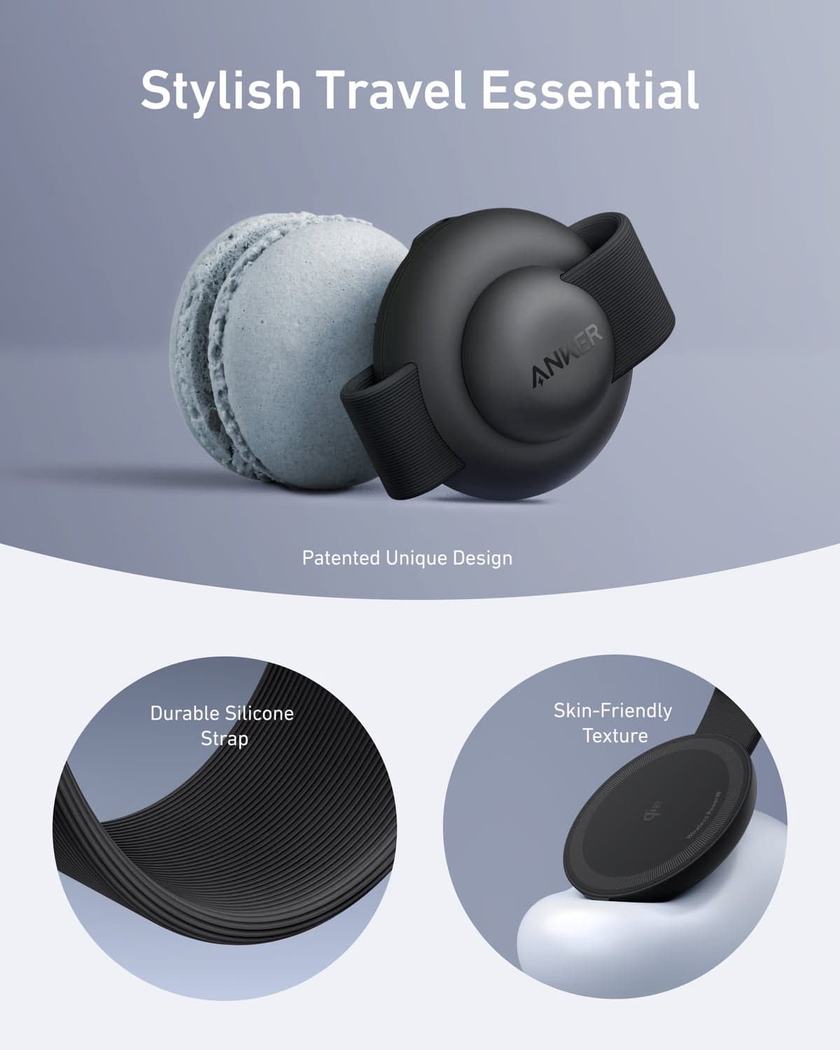 Anker MagGo Wireless Charging Station (3-in-1, Foldable Pad) view 6